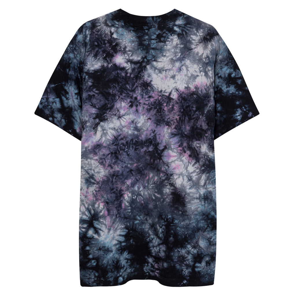 Always Baked Embroidered Oversized tie-dye t-shirt