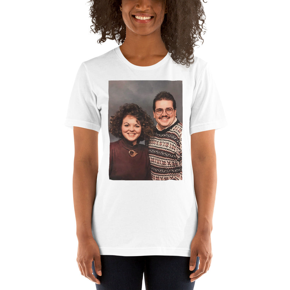 *"BRAD AND KARYN"  VINTAGE Short-Sleeve Unisex T-Shirt