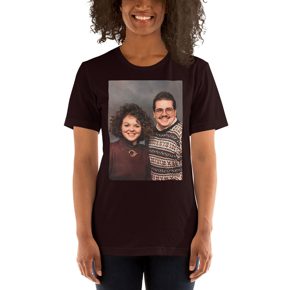 *"BRAD AND KARYN"  VINTAGE Short-Sleeve Unisex T-Shirt