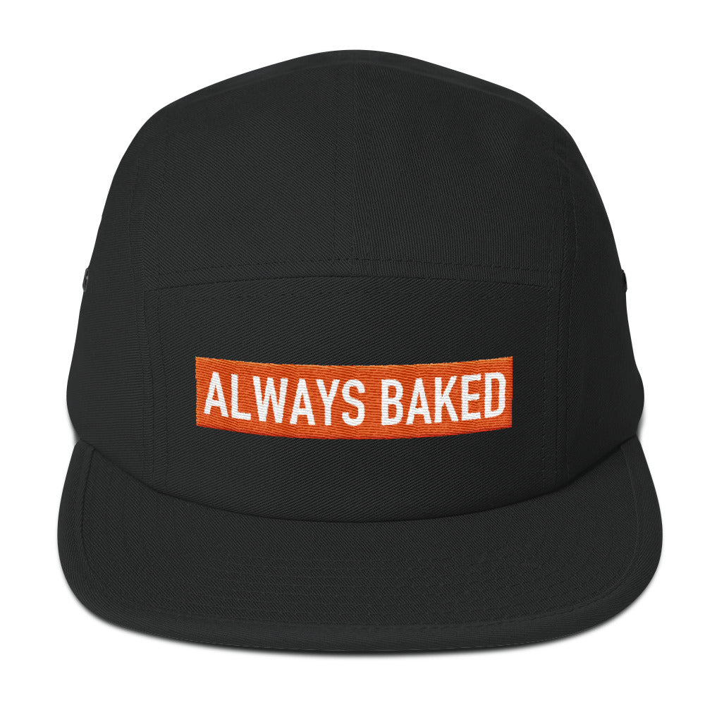 Always Baked Block Logo 5 Panel Camper Hat