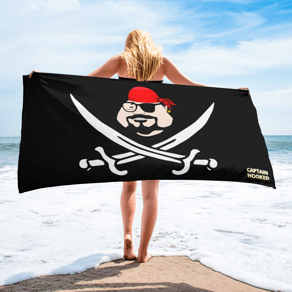 "JOLLY ROGER" Captain Hooked Towel